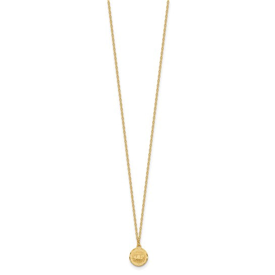 14K Circle with Eye